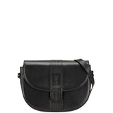 サンローラン YSL カサンドラ ショルダーバッグ ブラック レザー レディース SAINT LAURENT 【中古】